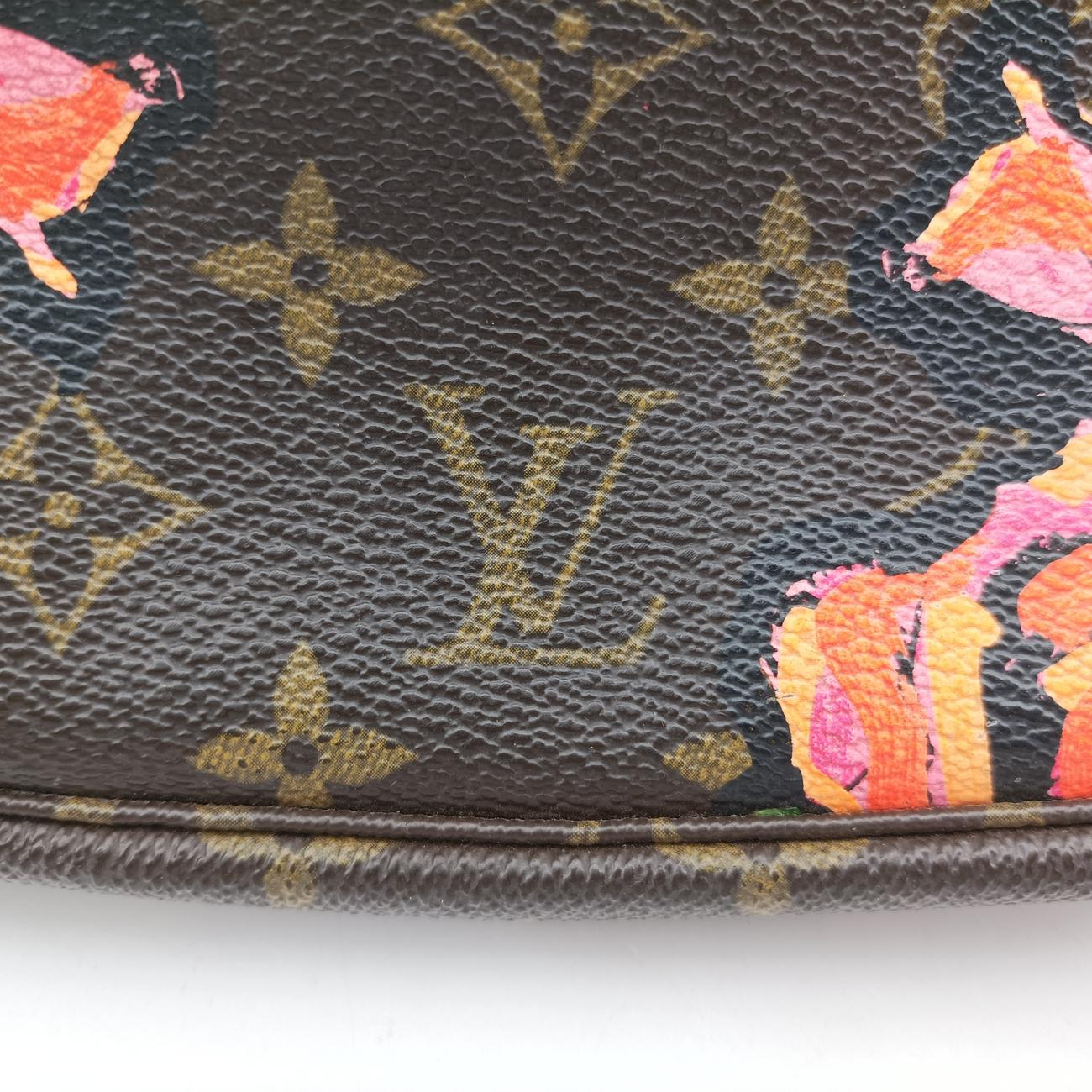 Pochette Accessoiresbrown×multicolorMonogram CanvasM48615CA5018ポシェットアクセソワールモノグラム/ブラウン系×マルチカラーモノグラムキャンバスM48615CA5018