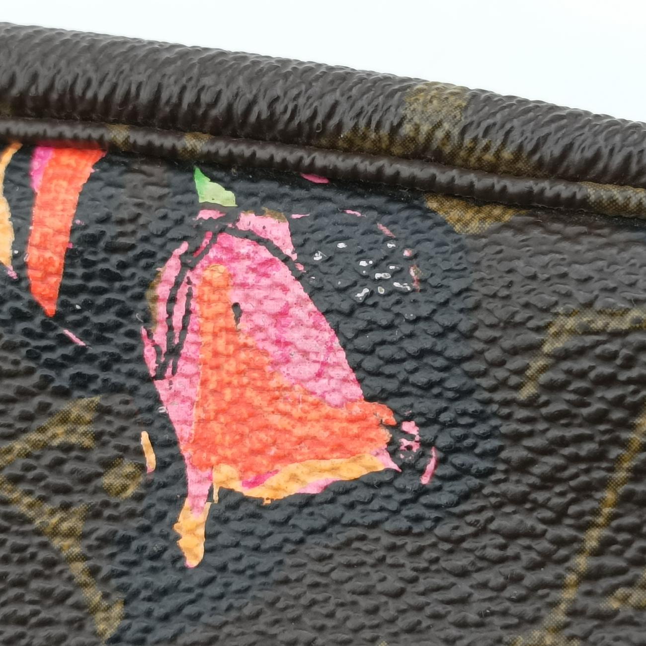 Pochette Accessoiresbrown×multicolorMonogram CanvasM48615CA5018ポシェットアクセソワールモノグラム/ブラウン系×マルチカラーモノグラムキャンバスM48615CA5018