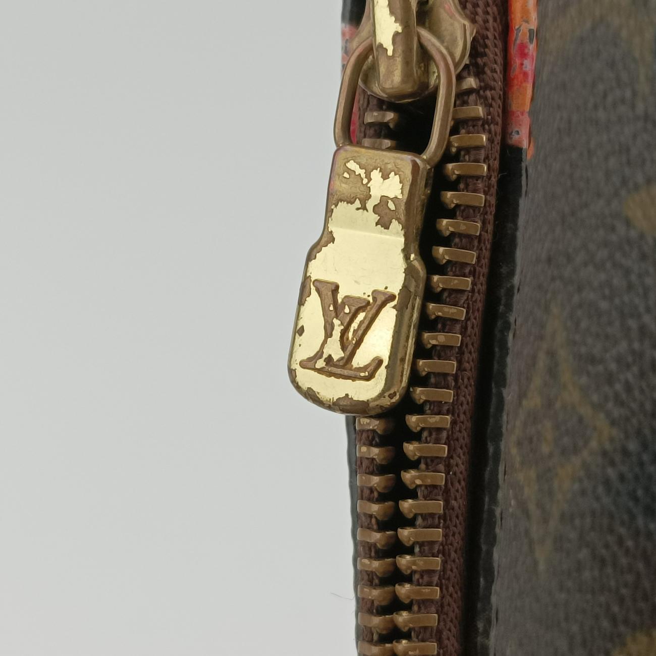 Pochette Accessoiresbrown×multicolorMonogram CanvasM48615CA5018ポシェットアクセソワールモノグラム/ブラウン系×マルチカラーモノグラムキャンバスM48615CA5018