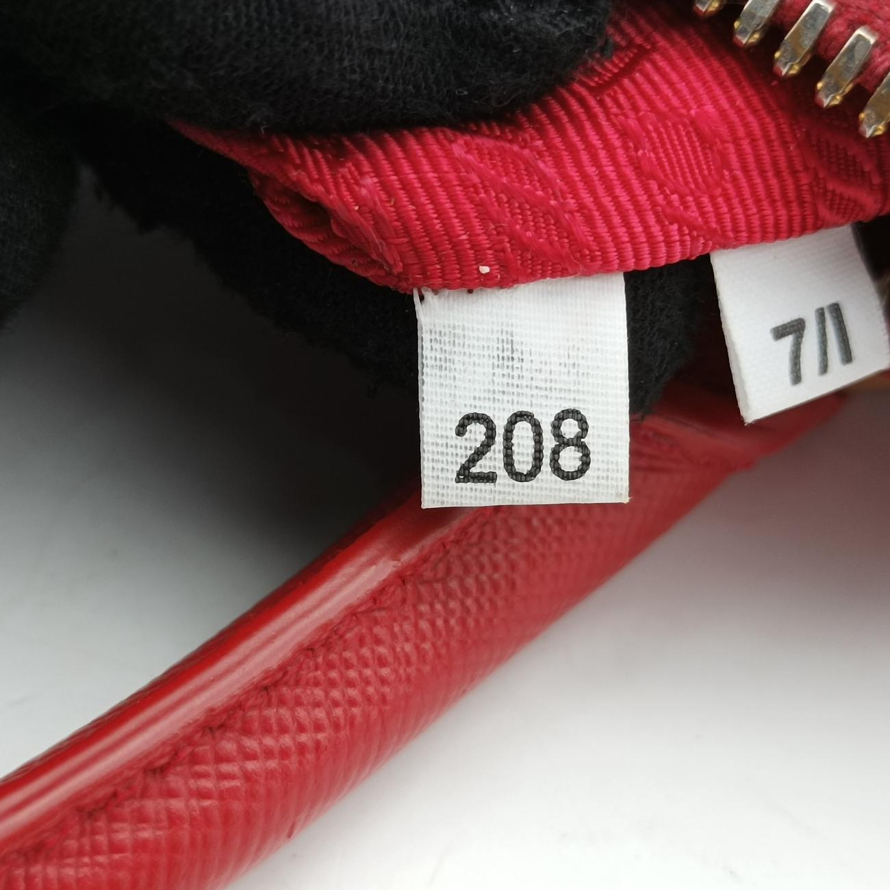 Promenade Red Saffiano Leather BL0837 208 7/Iプロムナード レッド サフィアーノレザー BL0837 208 7/I