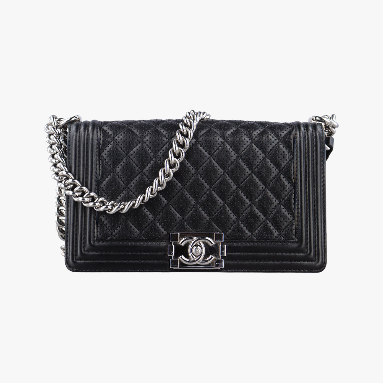 BOY CHANELBlacklambskinA6708619140188ボーイシャネルブラックラムスキンA6708619140188