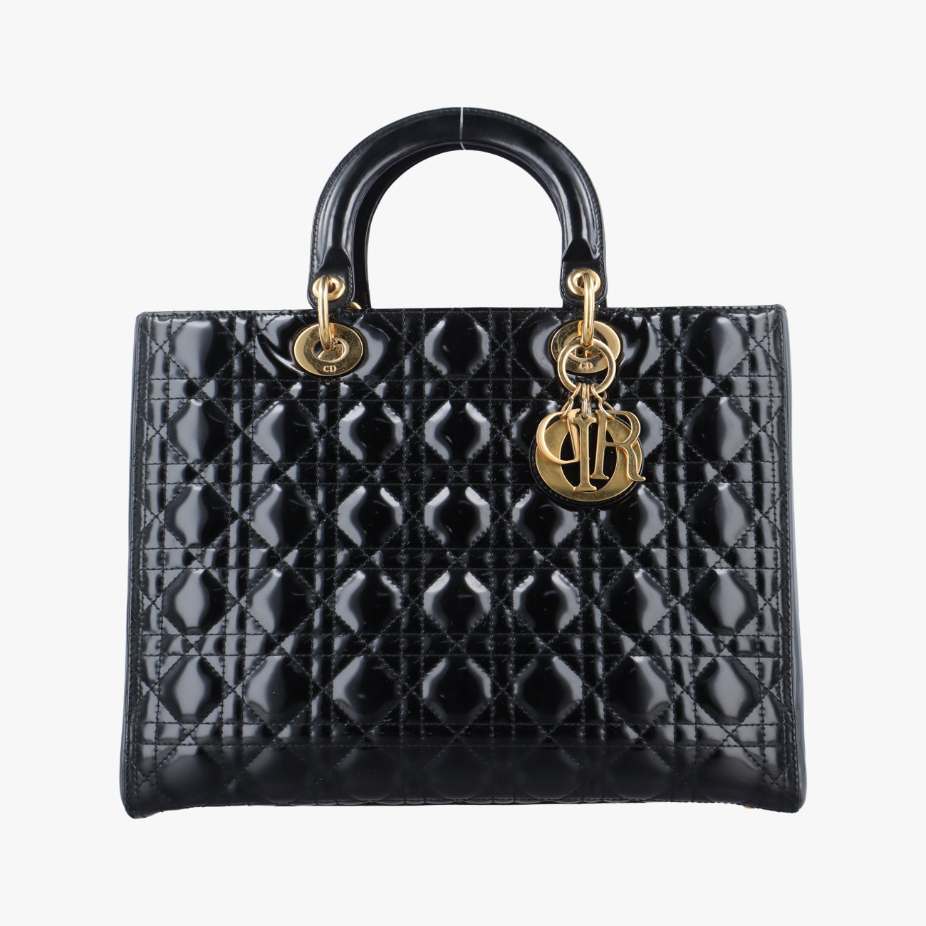 Lady DiorBlackPatent08-MA-1029レディディオールブラックパテント08-MA-1029