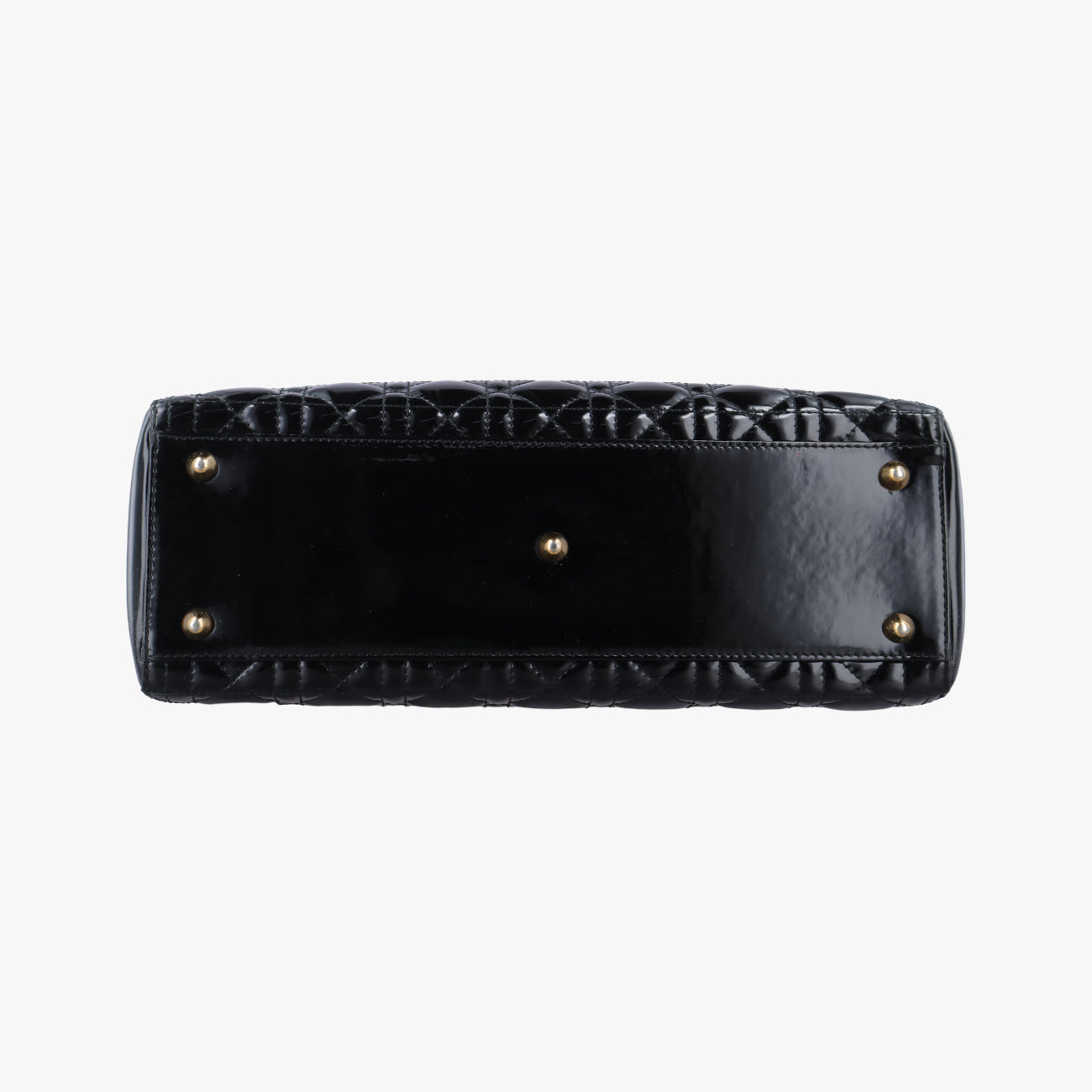 Lady DiorBlackPatent08-MA-1029レディディオールブラックパテント08-MA-1029
