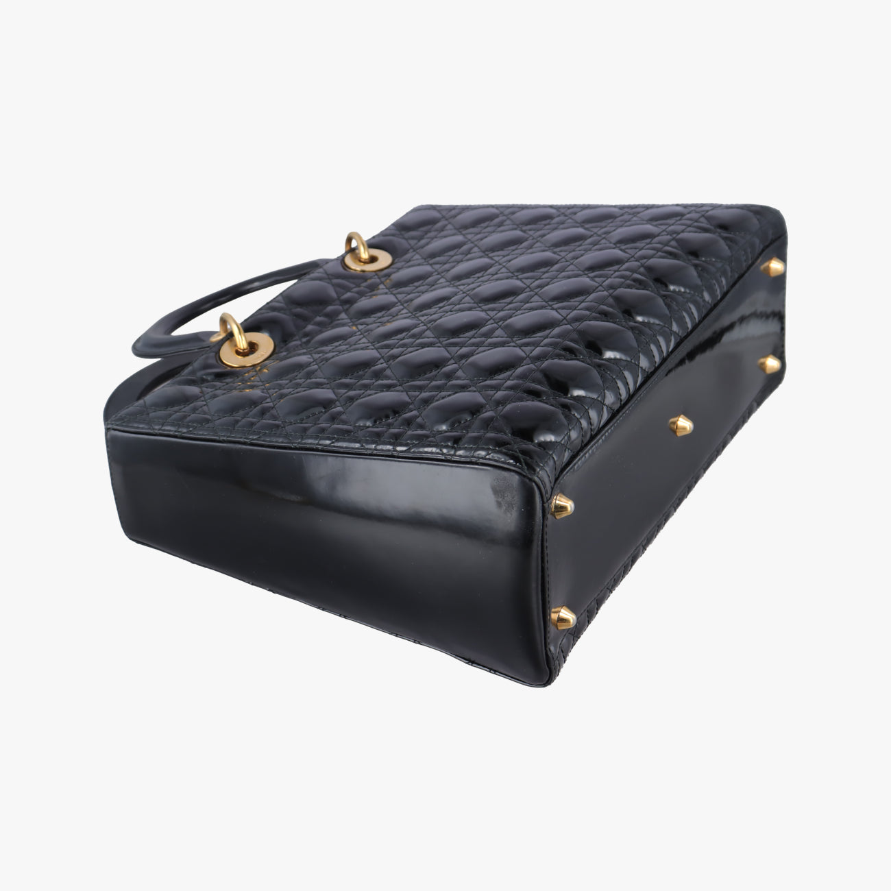 Lady DiorBlackPatent08-MA-1029レディディオールブラックパテント08-MA-1029