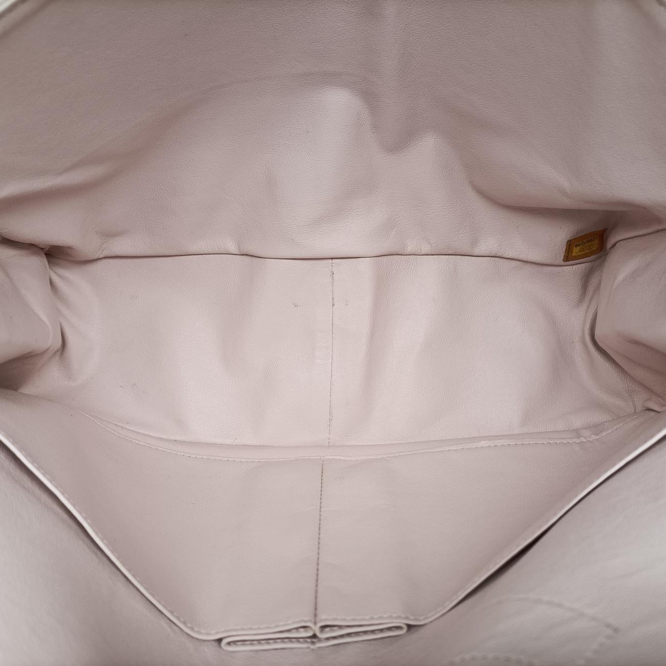 2.55 double flap MatelassePink×BeigelambskinA37590128872382.55 ダブルフラップマトラッセピンク×ベージュラムスキンA3759012887238