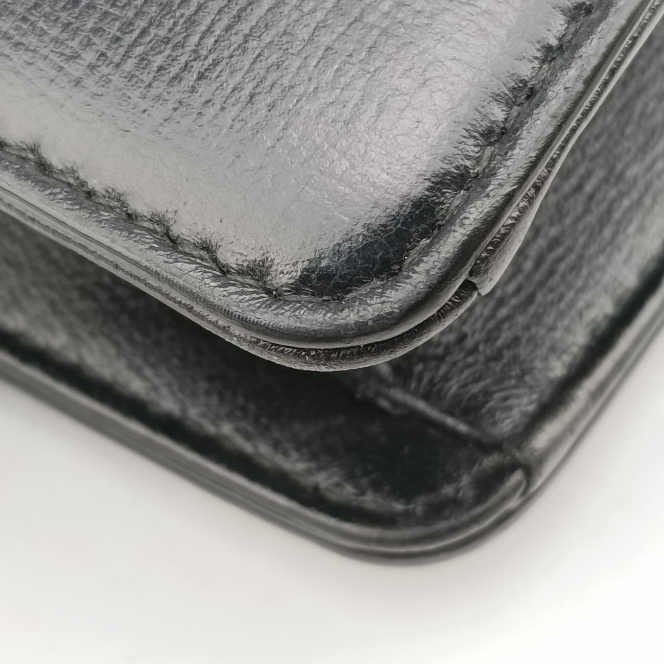 GG Ring GG MarmontBlackLeather589474B029955416GGリング GGマーモントブラックレザー589474B029955416