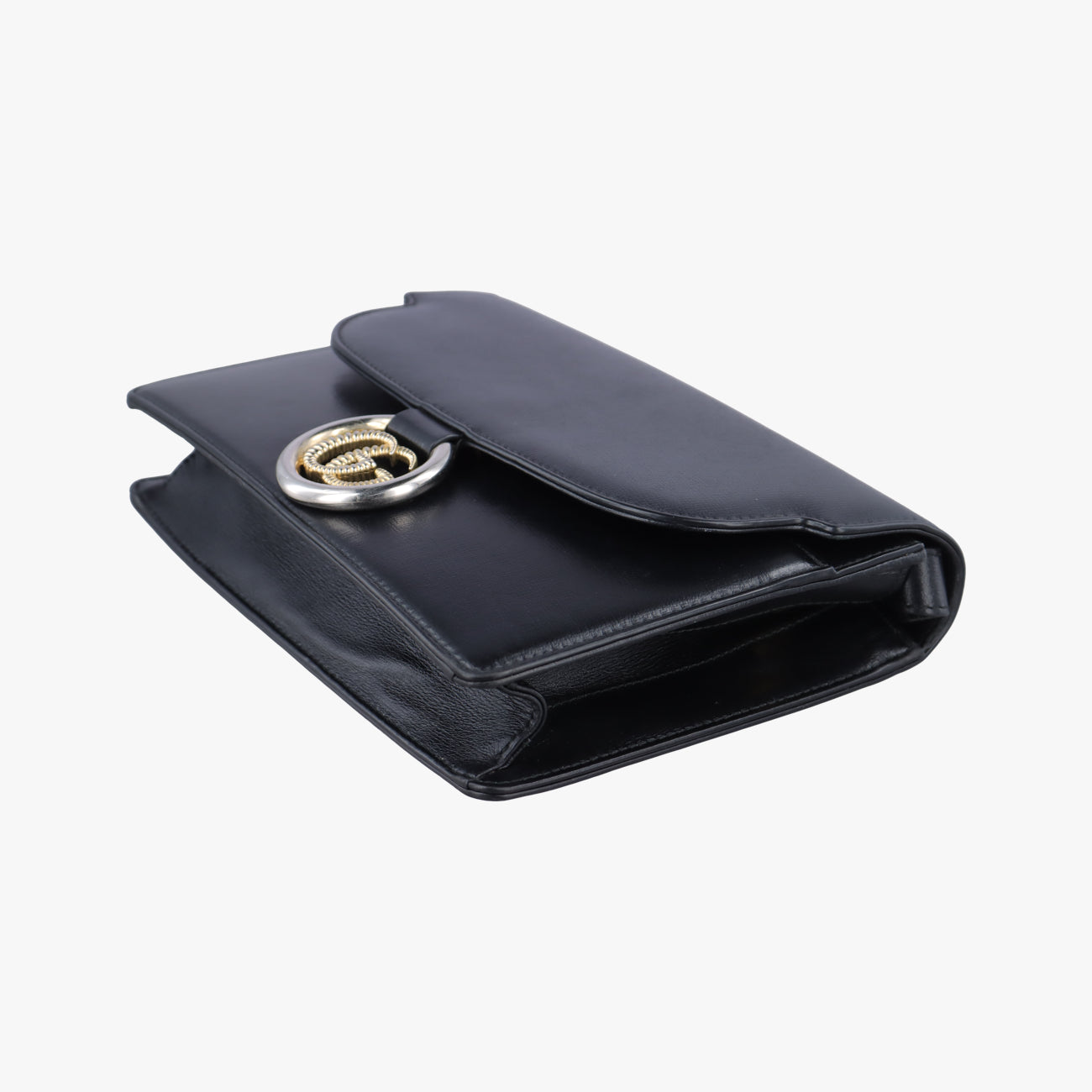 GG Ring GG MarmontBlackLeather589474B029955416GGリング GGマーモントブラックレザー589474B029955416