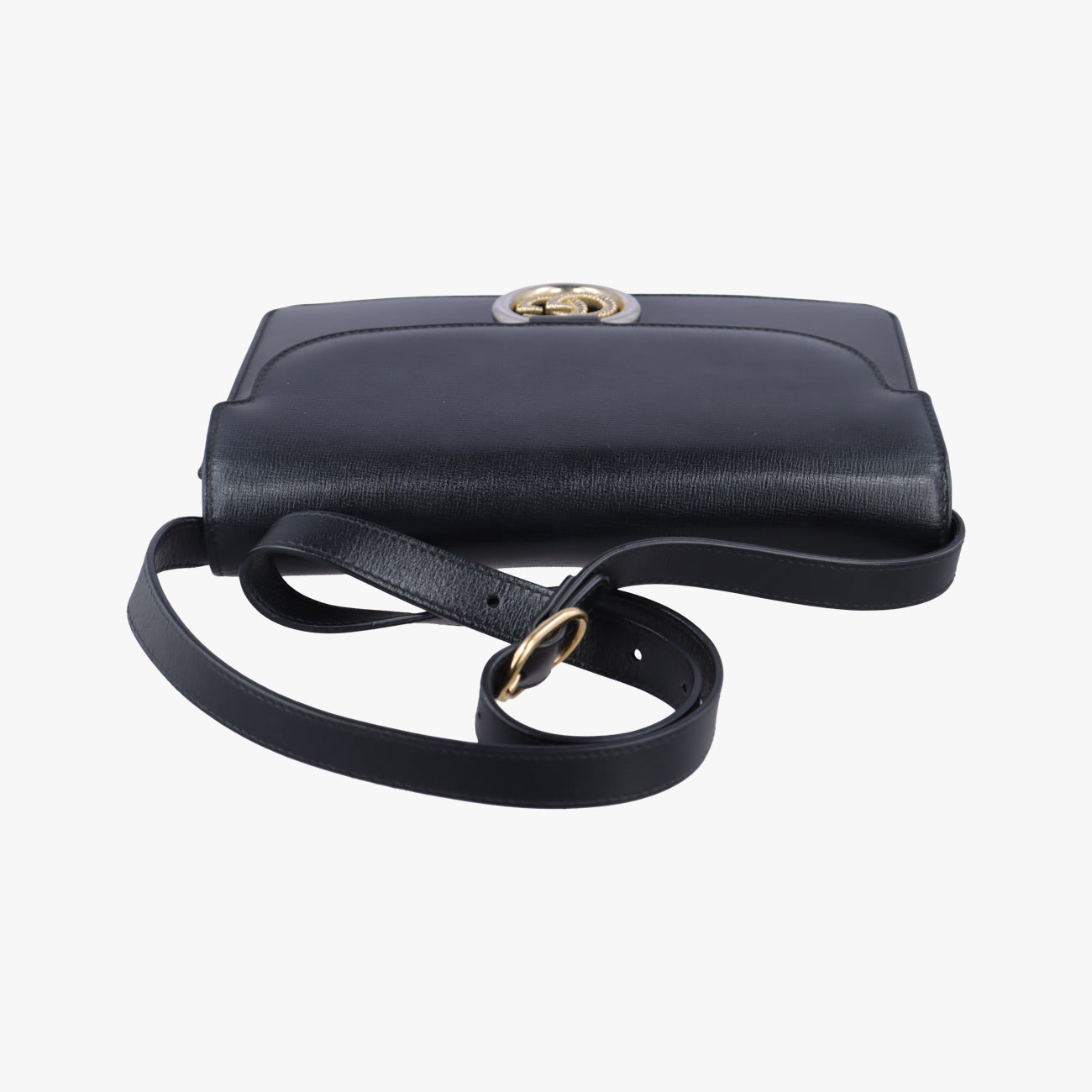 GG Ring GG MarmontBlackLeather589474B029955416GGリング GGマーモントブラックレザー589474B029955416