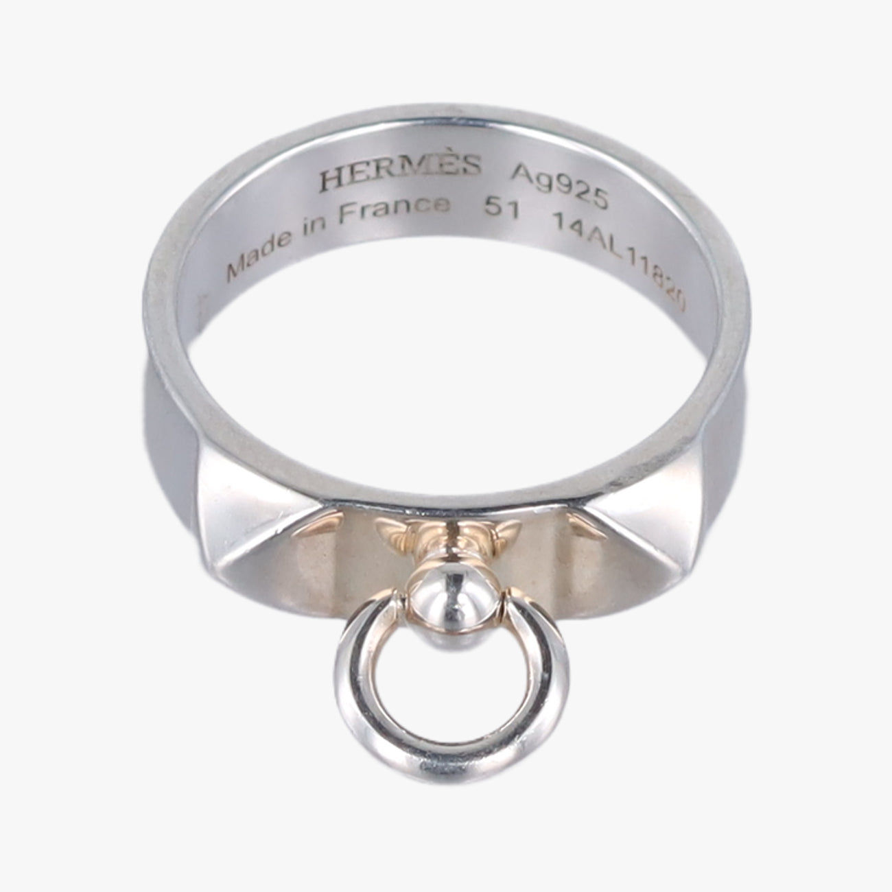 Collier de Chien PMSilverAg92514AL11820コリエ ド シアン PMシルバーAg92514AL11820