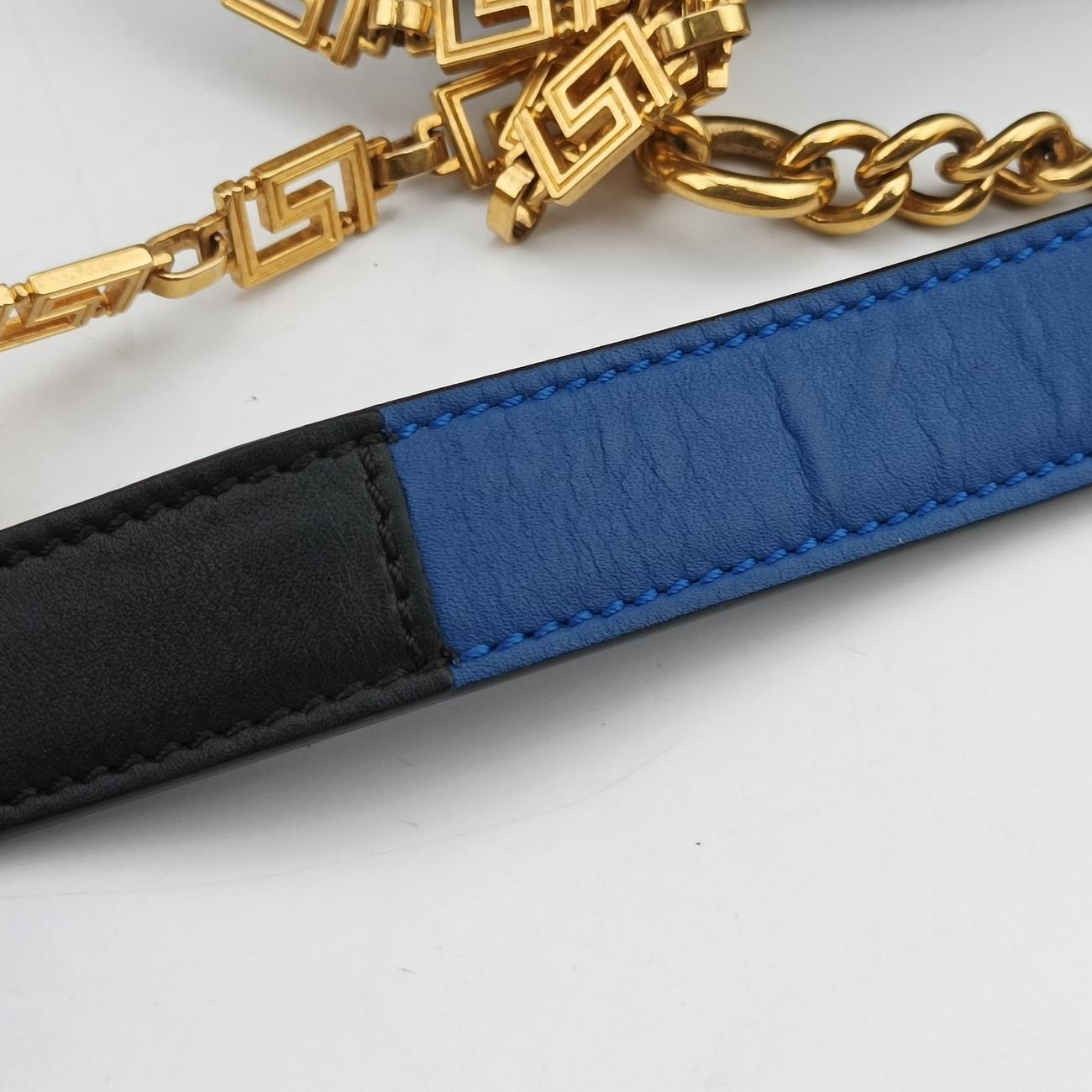 Tartan PrintBlack×Multicolourleather×CanvasCLG 087548460119タータンプリントブラック×マルチカラーレザー×キャンバスCLG 087548460119