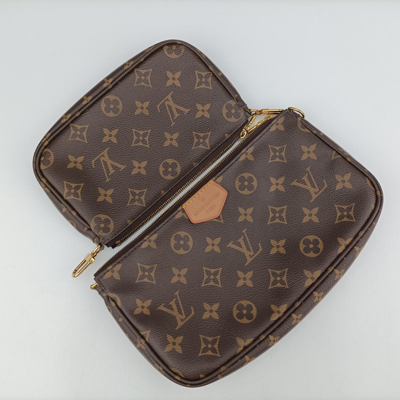 MULTI POCHETTE ACCESSOIRESbrown×BeigeMonogram CanvasM44813SN5120ミュルティポシェットアクセソワールモノグラム/ブラウン系×ベージュモノグラムキャンバスM44813SN5120