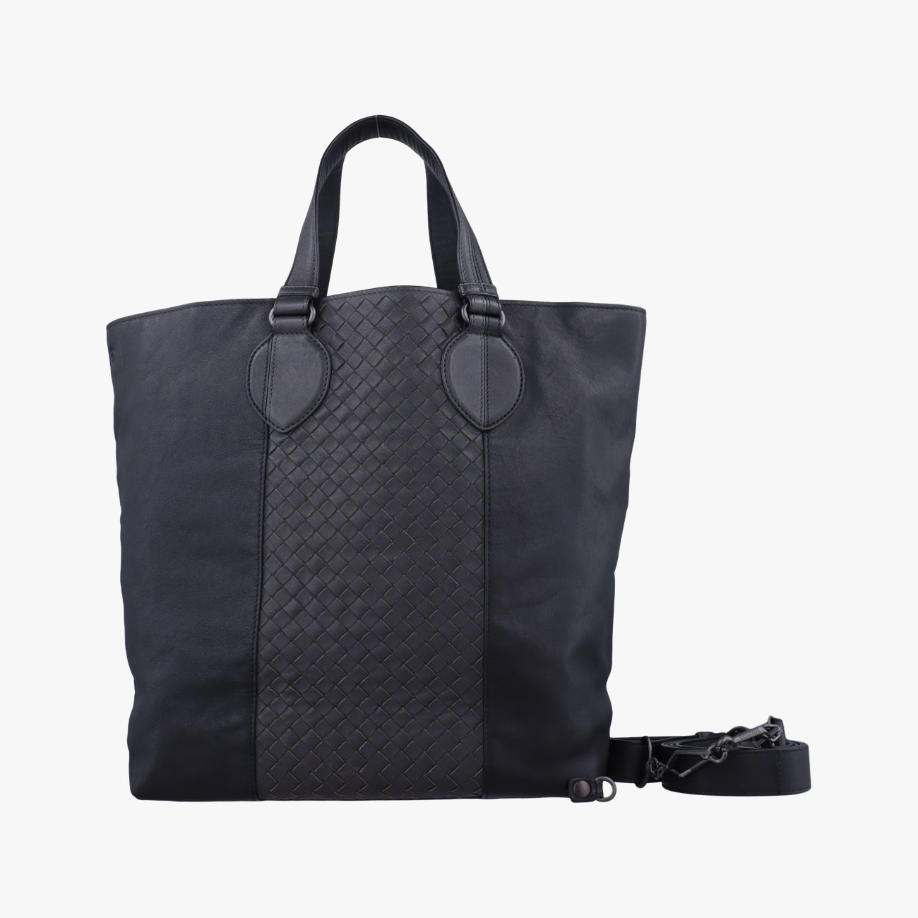 IntrecciatoBlack×GrayLambskinB03520022Zイントレチャートブラック×グレーラムスキンB03520022Z