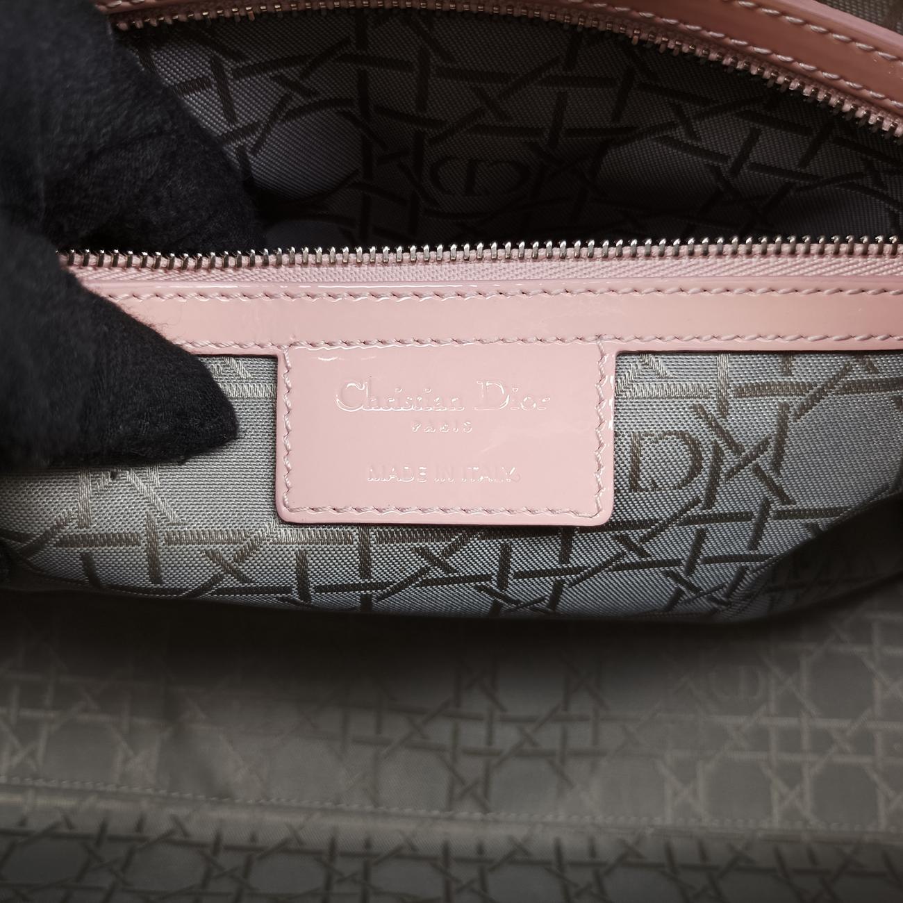 Lady DiorPinkPatent16-BO-0152レディディオールピンクパテント16-BO-0152