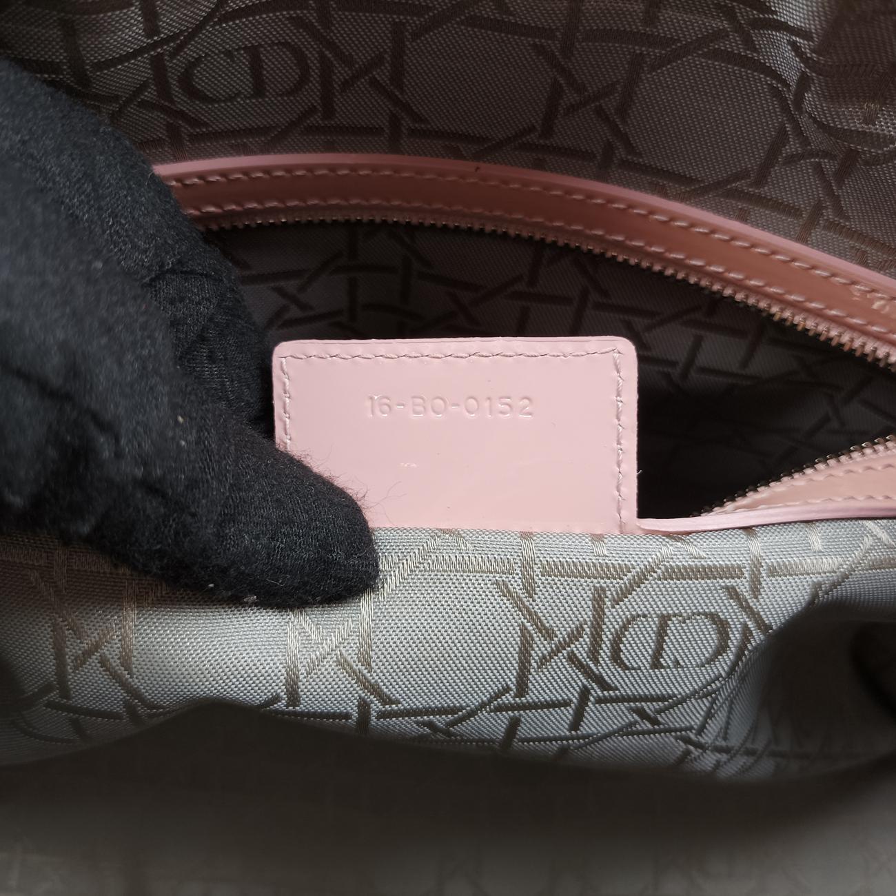 Lady DiorPinkPatent16-BO-0152レディディオールピンクパテント16-BO-0152