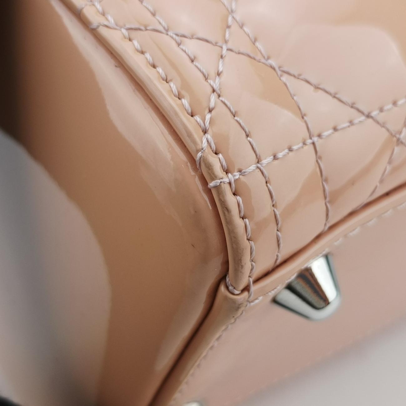 Lady DiorPinkPatent16-BO-0152レディディオールピンクパテント16-BO-0152