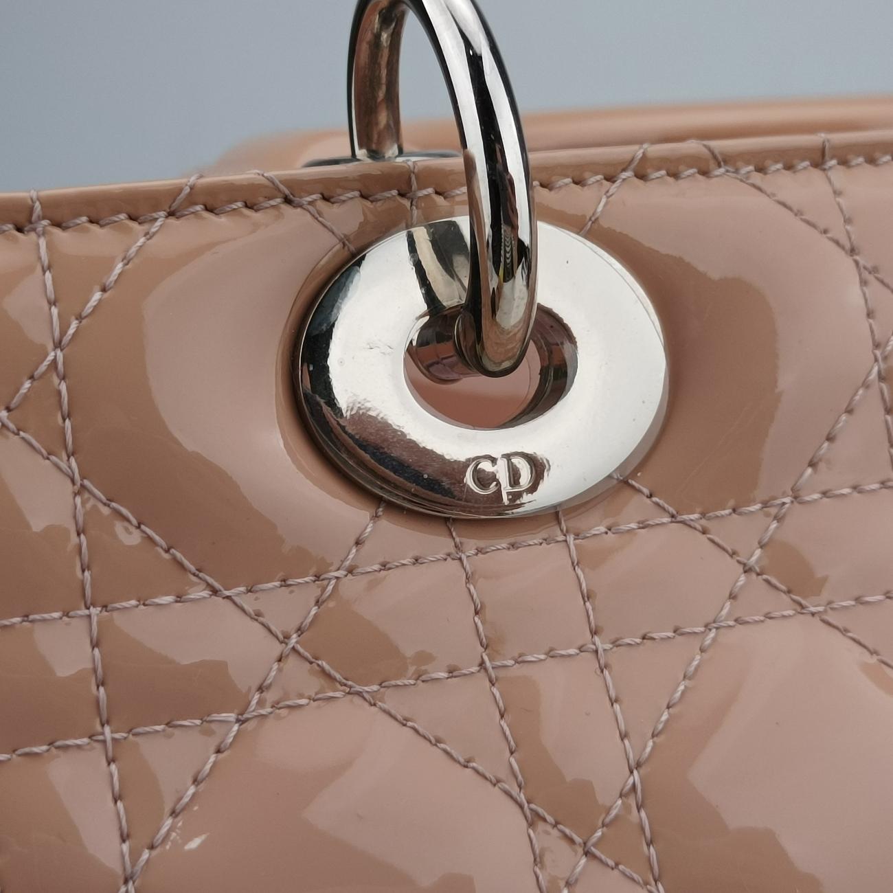 Lady DiorPinkPatent16-BO-0152レディディオールピンクパテント16-BO-0152