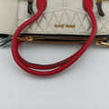 Nappa  Biker Red x White Leather 197/Bナッパバイカー レッド×ホワイト レザー 197/B