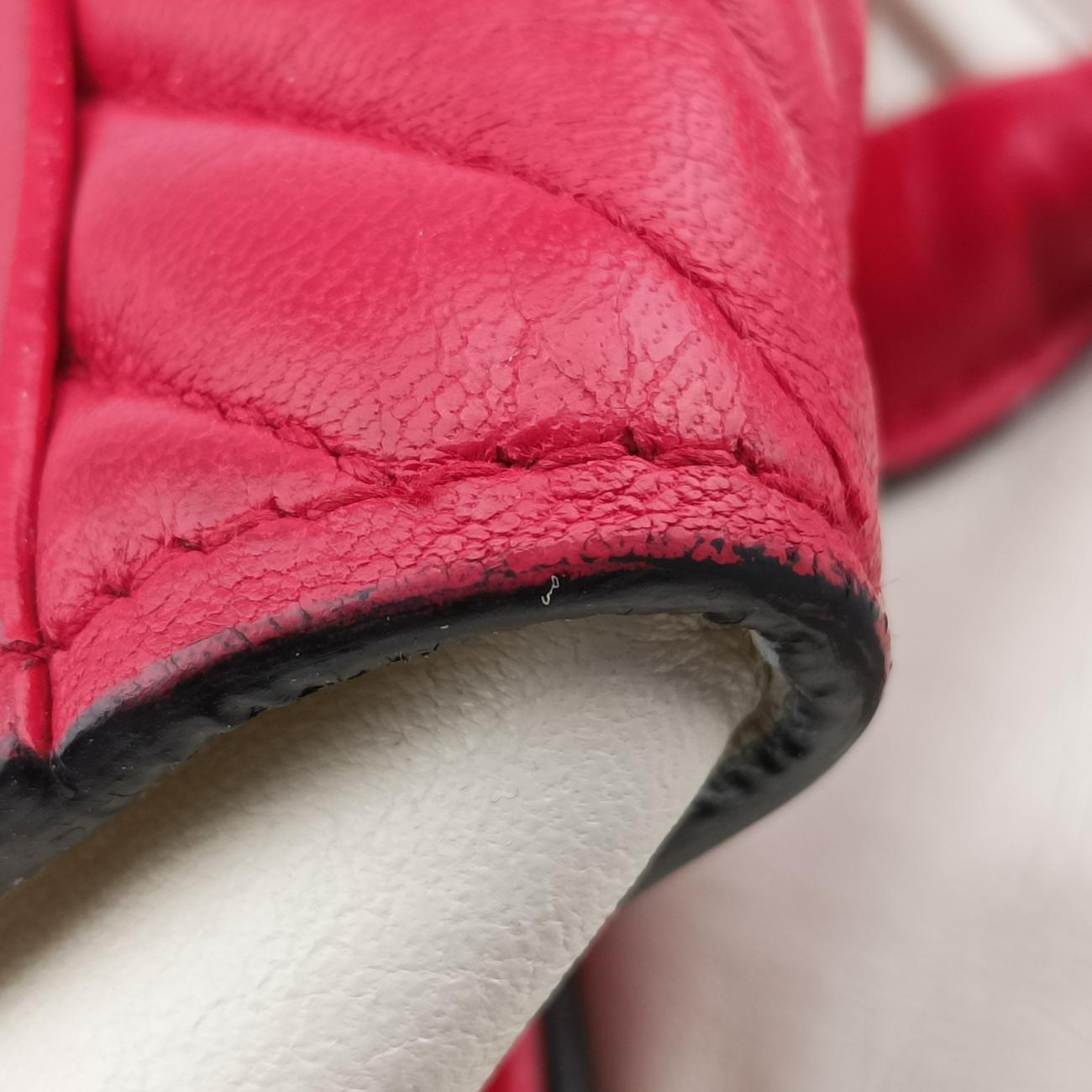 Nappa  Biker Red x White Leather 197/Bナッパバイカー レッド×ホワイト レザー 197/B