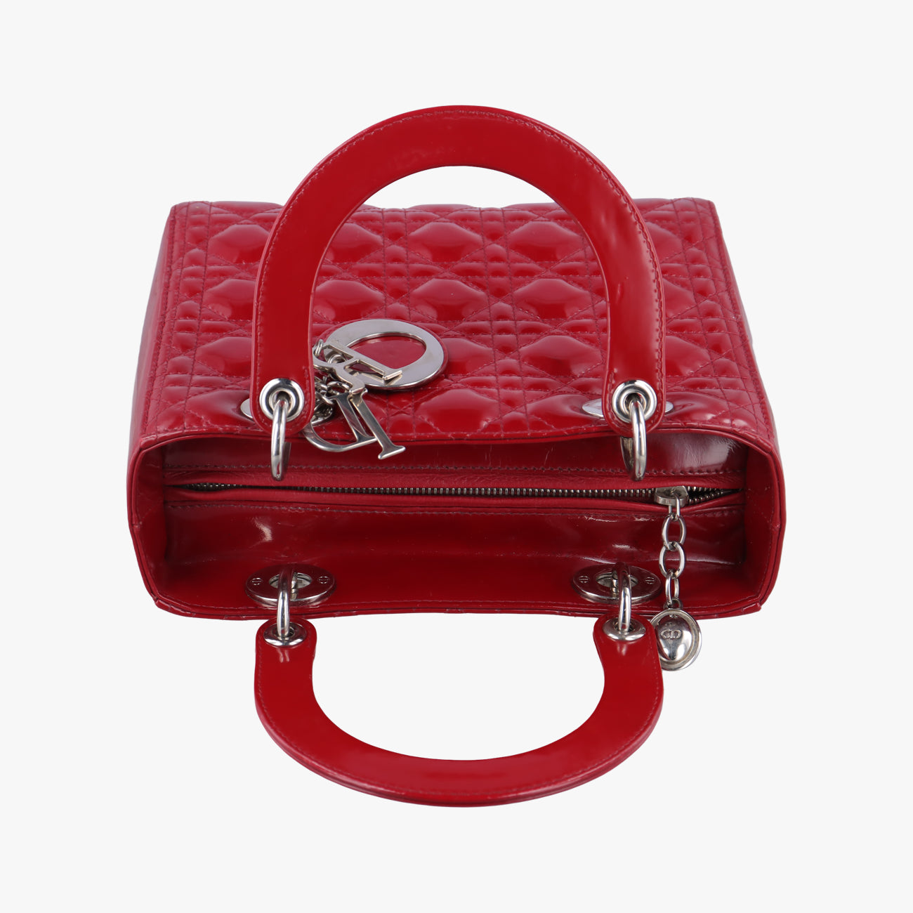 Lady DiorRedPatent01-BO-0173レディディオールレッドパテント01-BO-0173