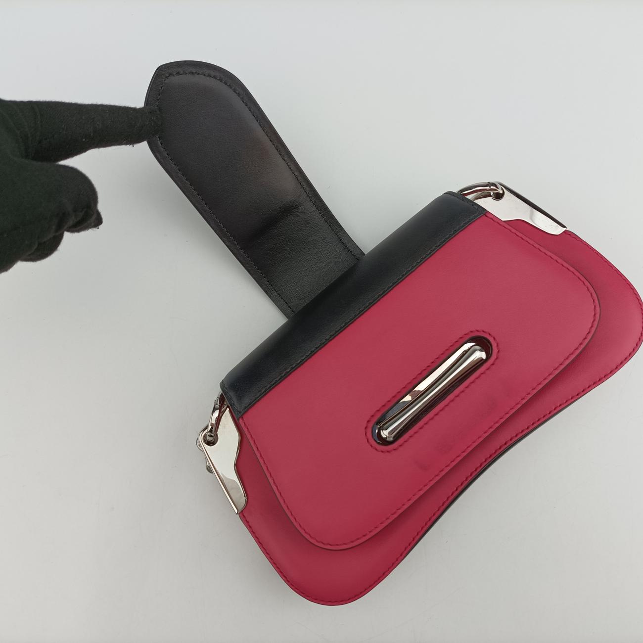 SidoniePink×blackLeather1BD16825 Cシドニーピンク×ブラックレザー1BD16825 C