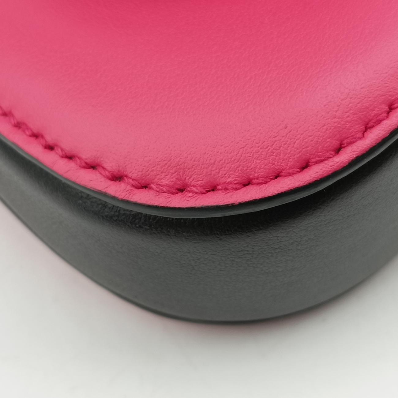 SidoniePink×blackLeather1BD16825 Cシドニーピンク×ブラックレザー1BD16825 C