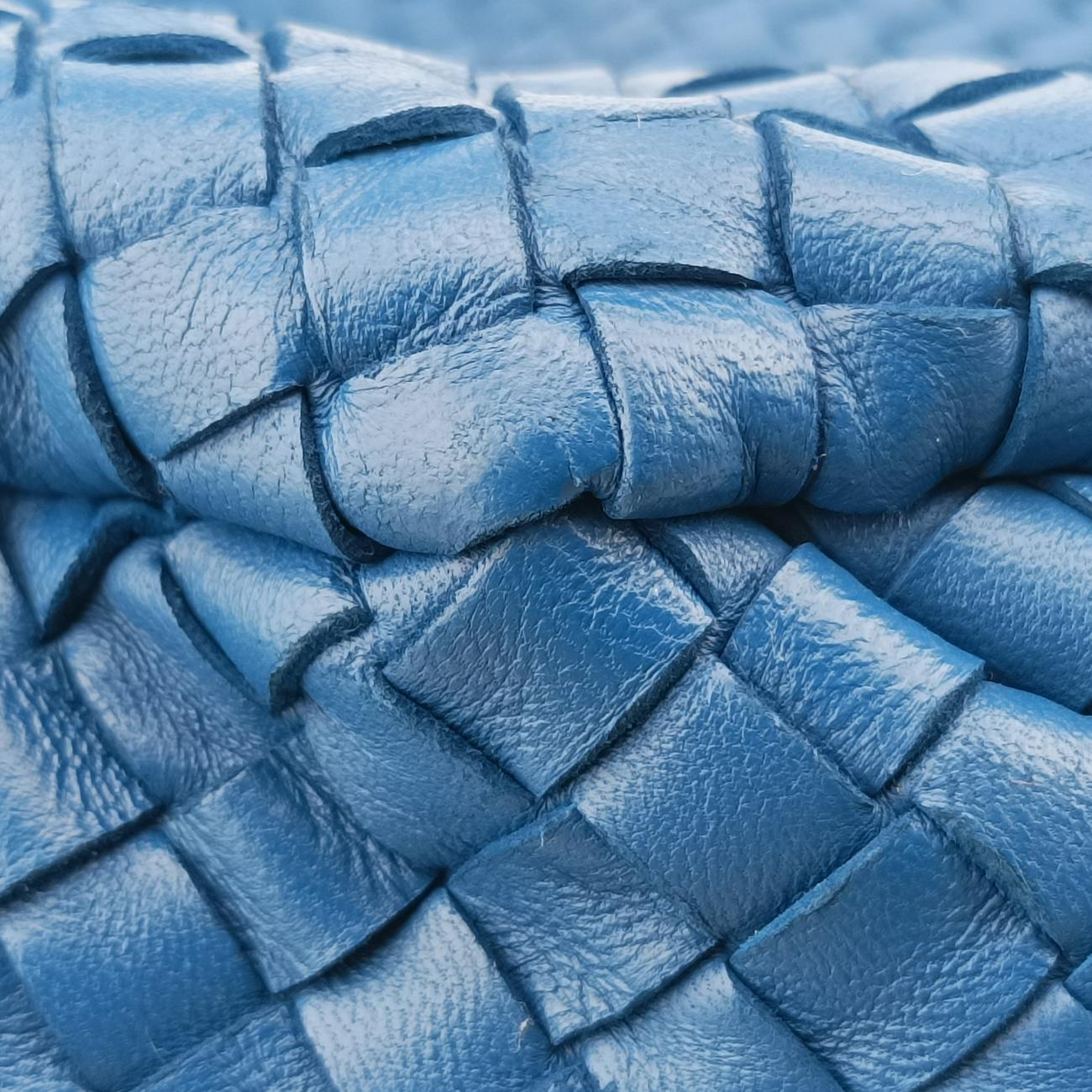 CAMPANA IntrecciatoBluelambskin124864 V0016 4362 EPEV 2010 6971 Aカンパーナ イントレチャートブルーラムスキン124864 V0016 4362 EPEV 2010 6971 A