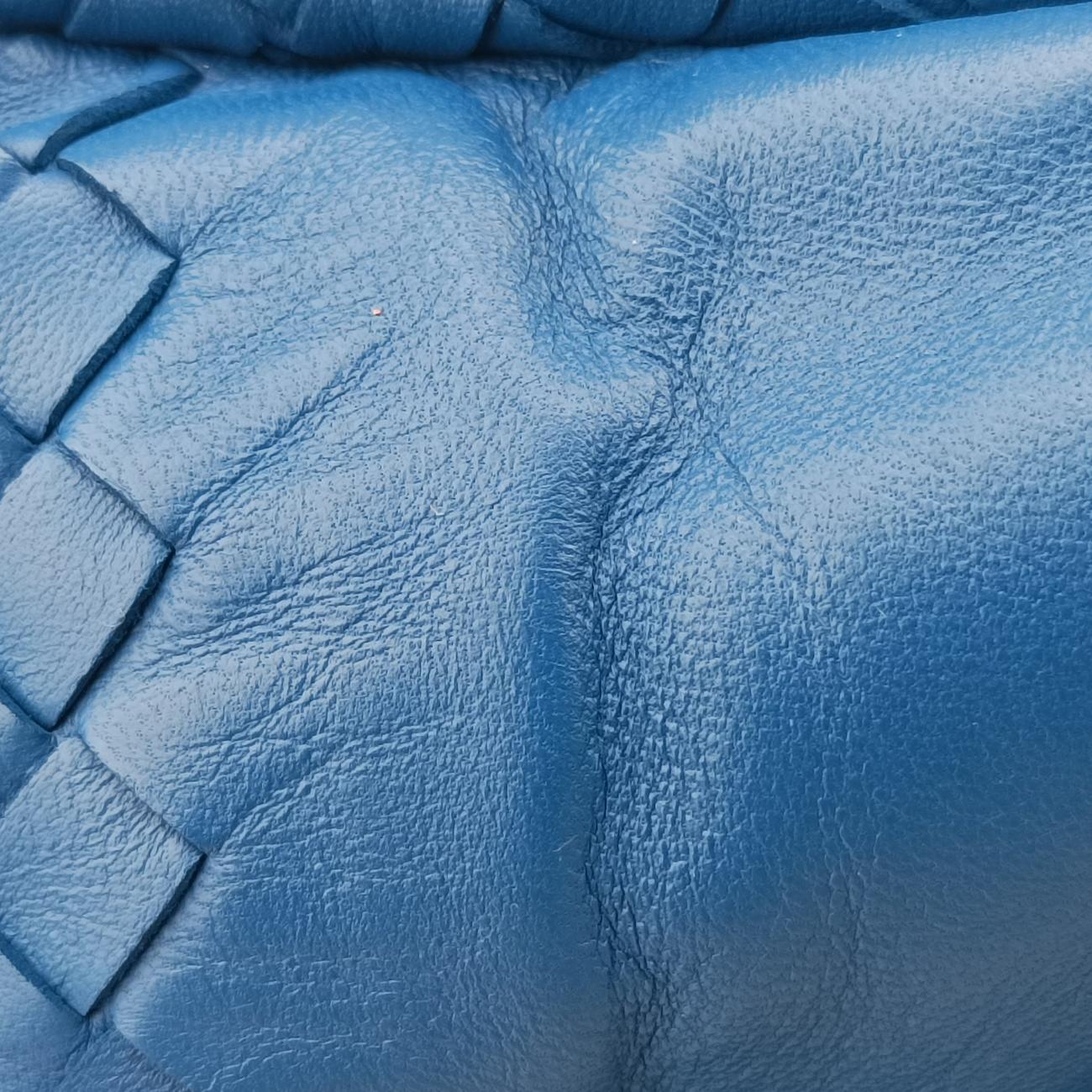 CAMPANA IntrecciatoBluelambskin124864 V0016 4362 EPEV 2010 6971 Aカンパーナ イントレチャートブルーラムスキン124864 V0016 4362 EPEV 2010 6971 A