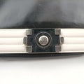 BOY CHANEL Black×white Leather A66713 15641012ボーイシャネル ブラック×ホワイト レザー A66713 15641012