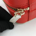 Filigree Vanity CaseBlue x Red x WhiteCaviar LeatherA9334226940738CCフィリグリー バニティ ケース トップ ハンドルブルー×レッド×ホワイトキャビアレザーA9334226940738