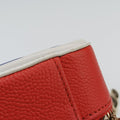 Filigree Vanity CaseBlue x Red x WhiteCaviar LeatherA9334226940738CCフィリグリー バニティ ケース トップ ハンドルブルー×レッド×ホワイトキャビアレザーA9334226940738