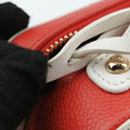 Filigree Vanity CaseBlue x Red x WhiteCaviar LeatherA9334226940738CCフィリグリー バニティ ケース トップ ハンドルブルー×レッド×ホワイトキャビアレザーA9334226940738