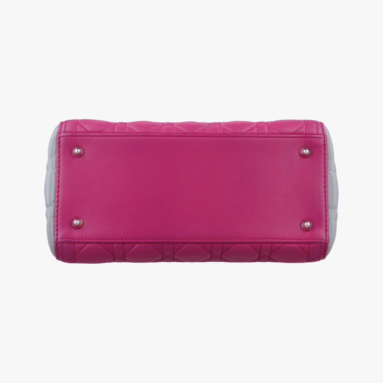 Lady DiorRose×Graylambskin18-MA-0134レディディオールローズ レッド×グレーラムスキン18-MA-0134