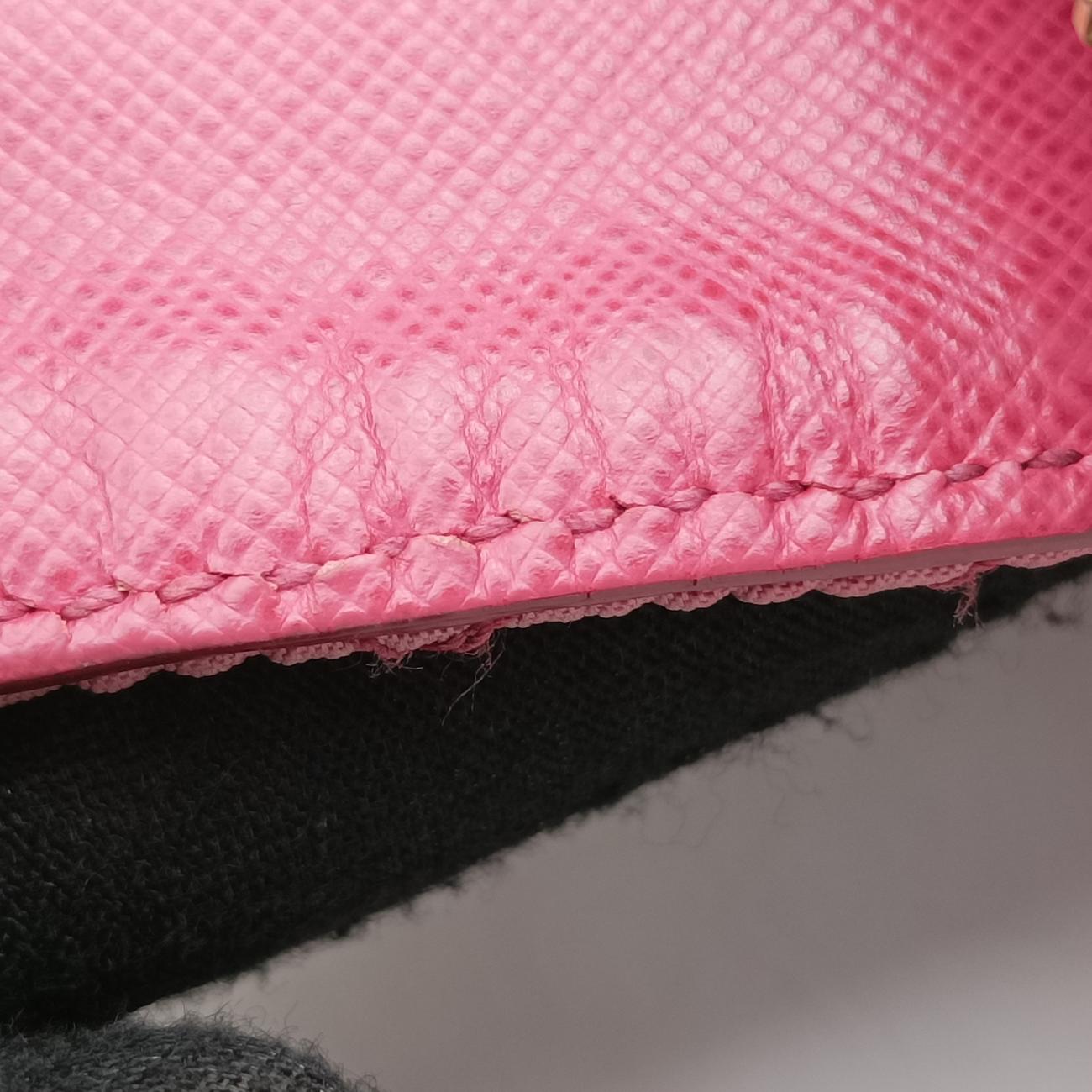 Chain Quilting FlapPinknylonBR4965194/Aチェーン キルティング フラップピンクナイロンBR4965194/A