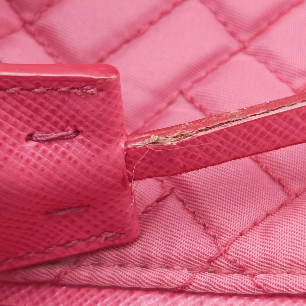 Chain Quilting FlapPinknylonBR4965194/Aチェーン キルティング フラップピンクナイロンBR4965194/A