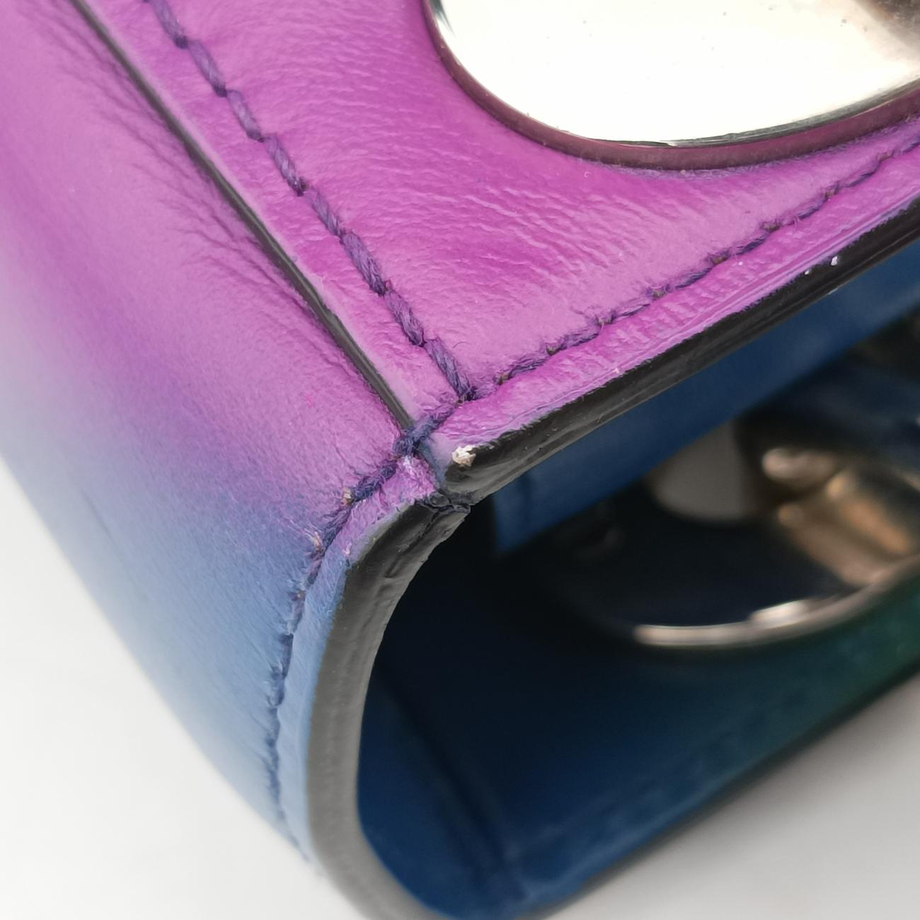 Lady DiorBlue x Green x PurpleLeather04-MA-1113レディディオールブルー×グリーン×パープルレザー04-MA-1113