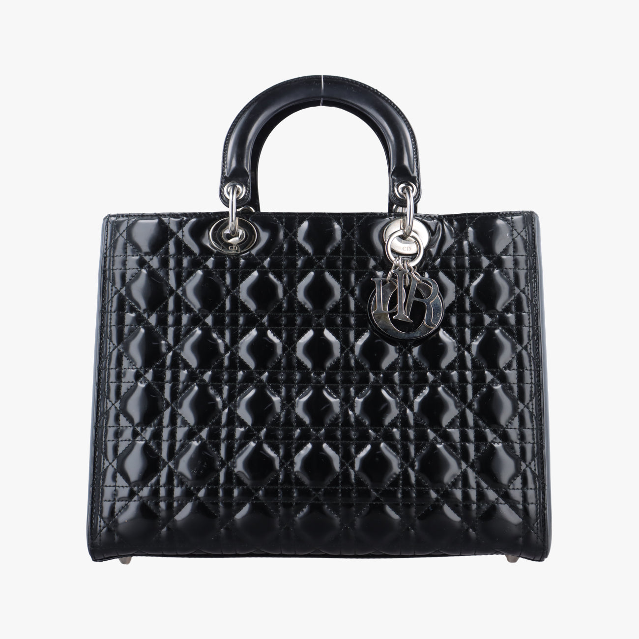 Lady DiorBlackPatent16-BO-0160レディディオールブラックパテント16-BO-0160