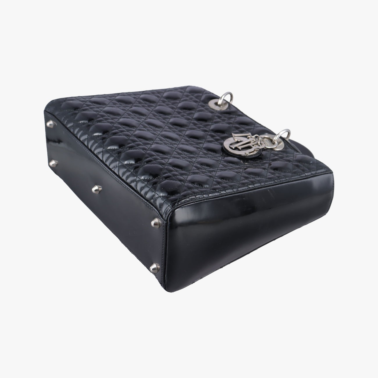 Lady DiorBlackPatent16-BO-0160レディディオールブラックパテント16-BO-0160