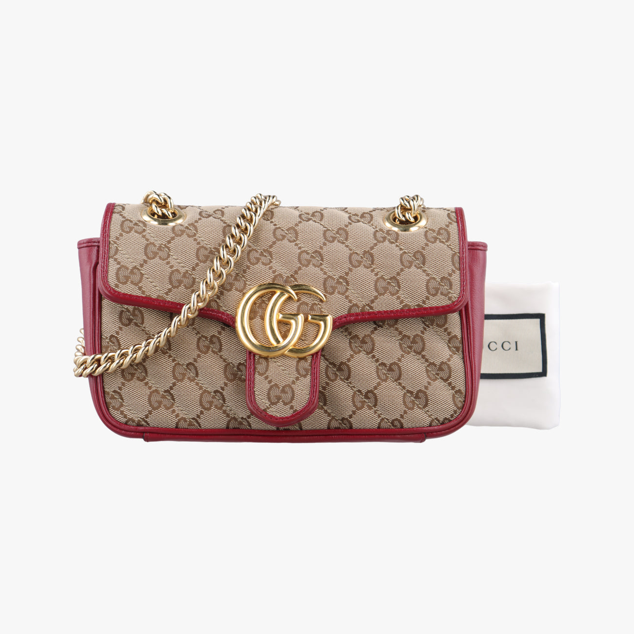 GG MarmontBeige x Red x Multicolorcanvas x leather446744D031692815GGマーモントベージュ×レッド×マルチカラーキャンバス×レザー446744D031692815