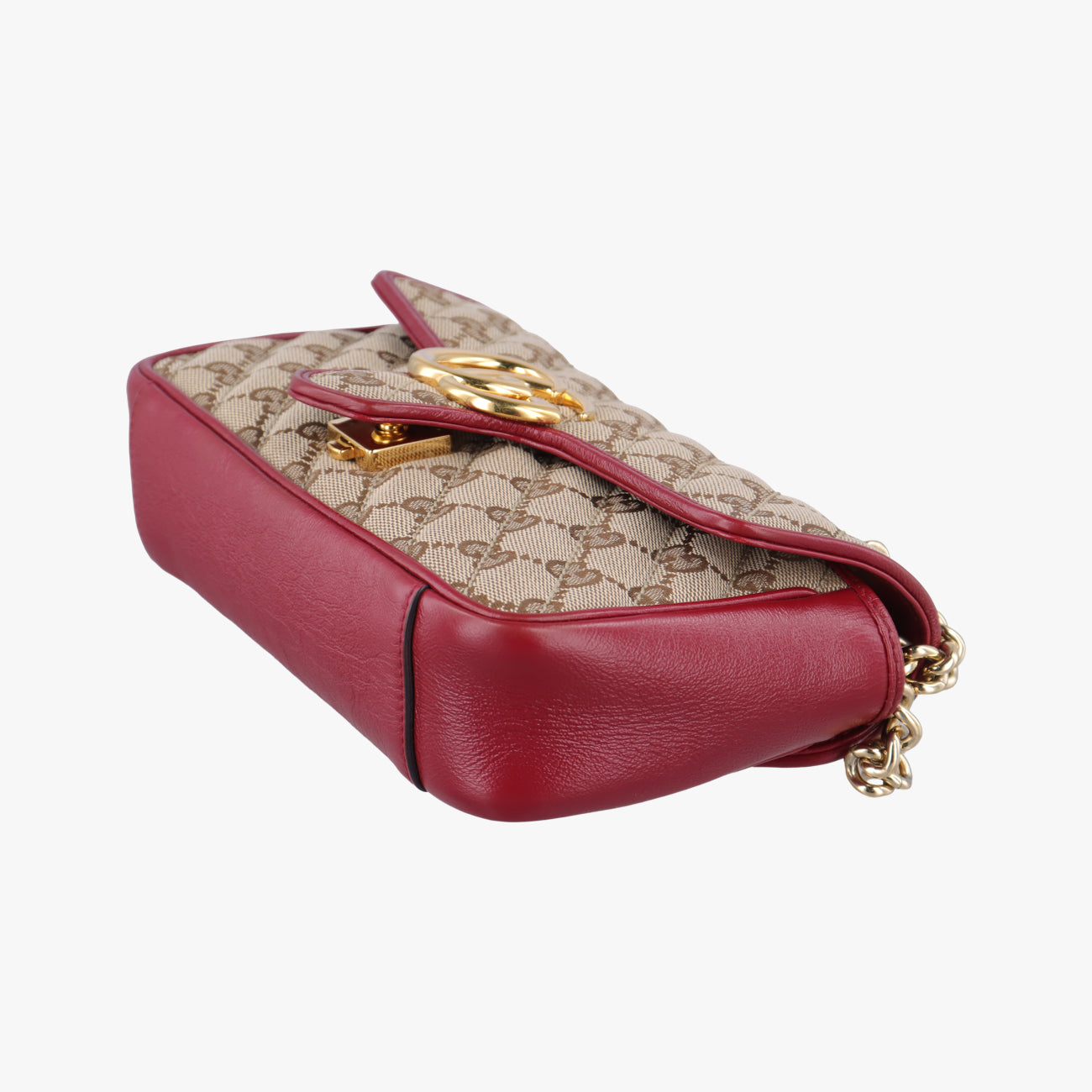GG MarmontBeige x Red x Multicolorcanvas x leather446744D031692815GGマーモントベージュ×レッド×マルチカラーキャンバス×レザー446744D031692815