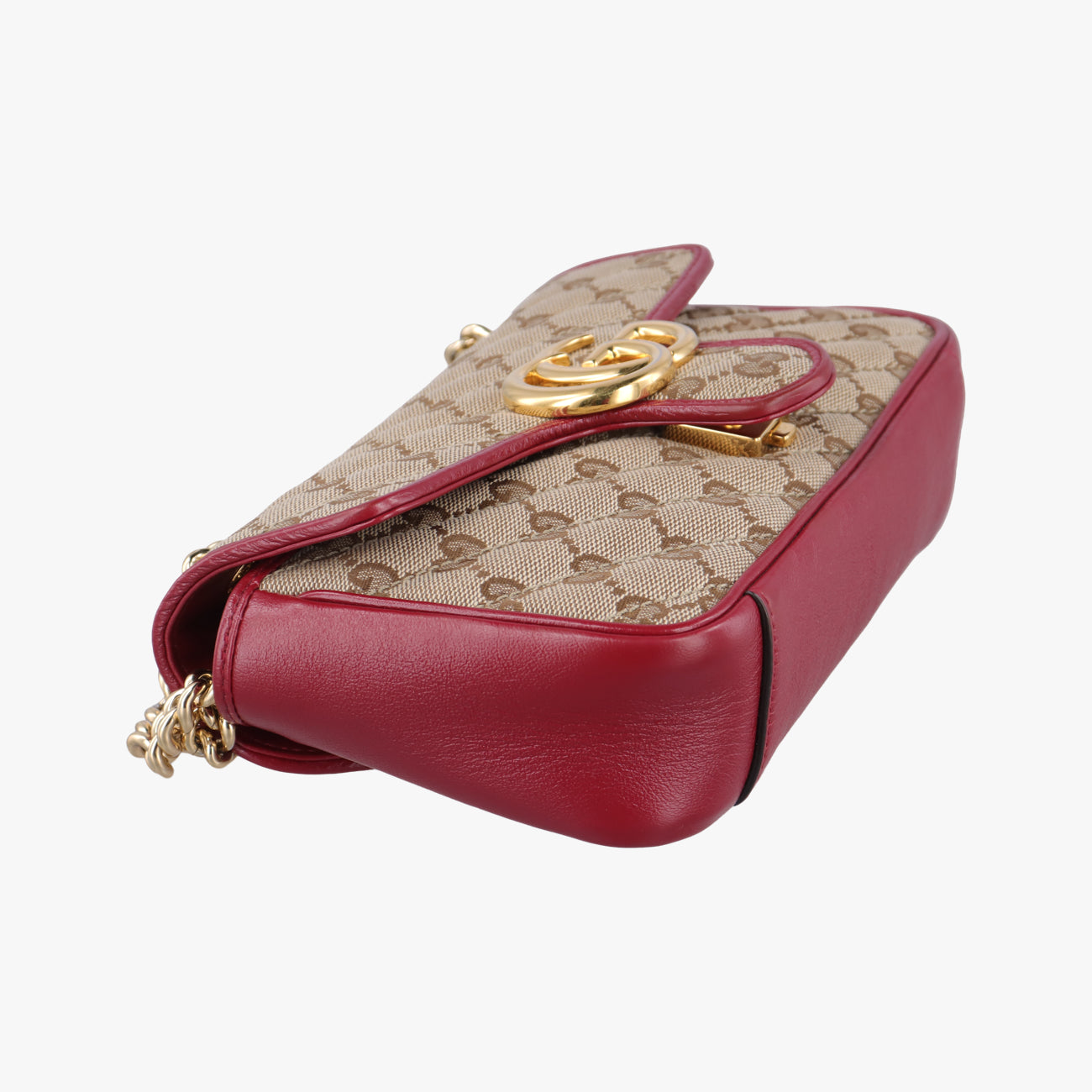 GG MarmontBeige x Red x Multicolorcanvas x leather446744D031692815GGマーモントベージュ×レッド×マルチカラーキャンバス×レザー446744D031692815