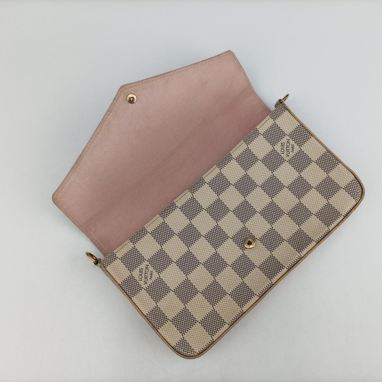 Pochette FéLICIEAzurDamier CanvasN63106MI4187ポシェットフェリシーアズールダミエキャンバスN63106MI4187