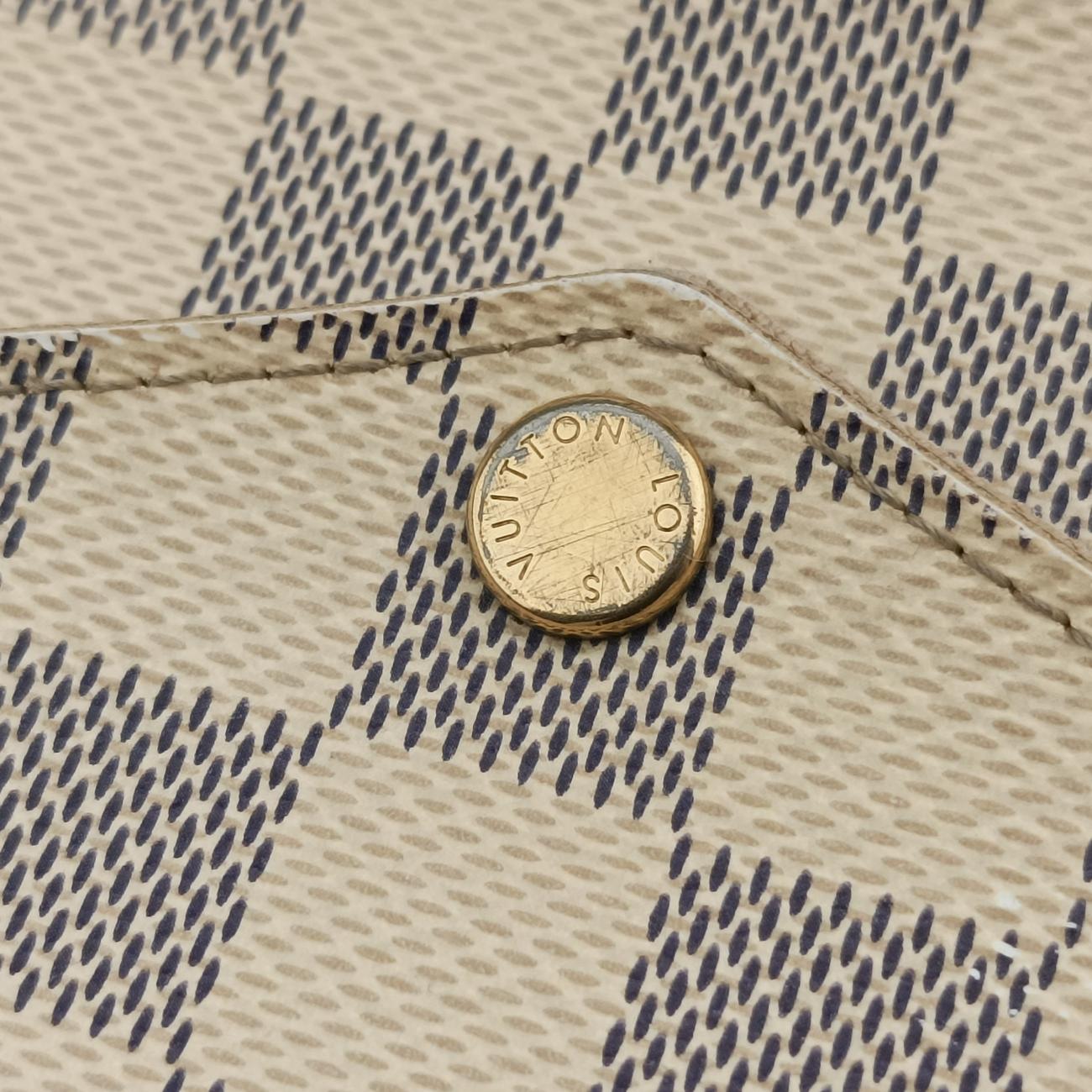 Pochette FéLICIEAzurDamier CanvasN63106MI4187ポシェットフェリシーアズールダミエキャンバスN63106MI4187