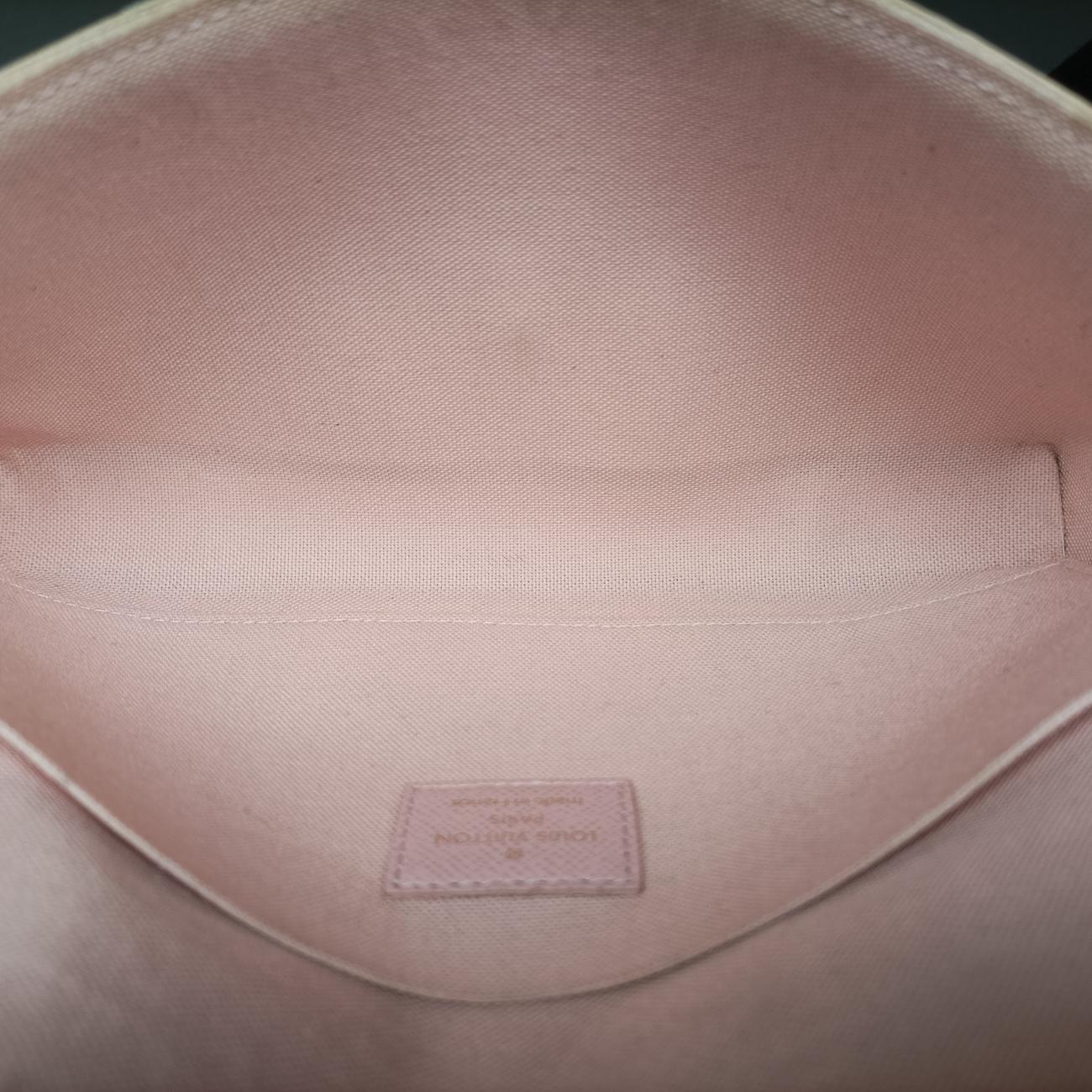 Pochette FéLICIEAzurDamier CanvasN63106MI4187ポシェットフェリシーアズールダミエキャンバスN63106MI4187