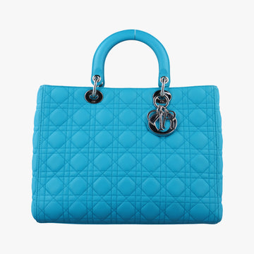 Lady DiorBluelambskin18-MA-0143レディディオールブルーラムスキン18-MA-0143