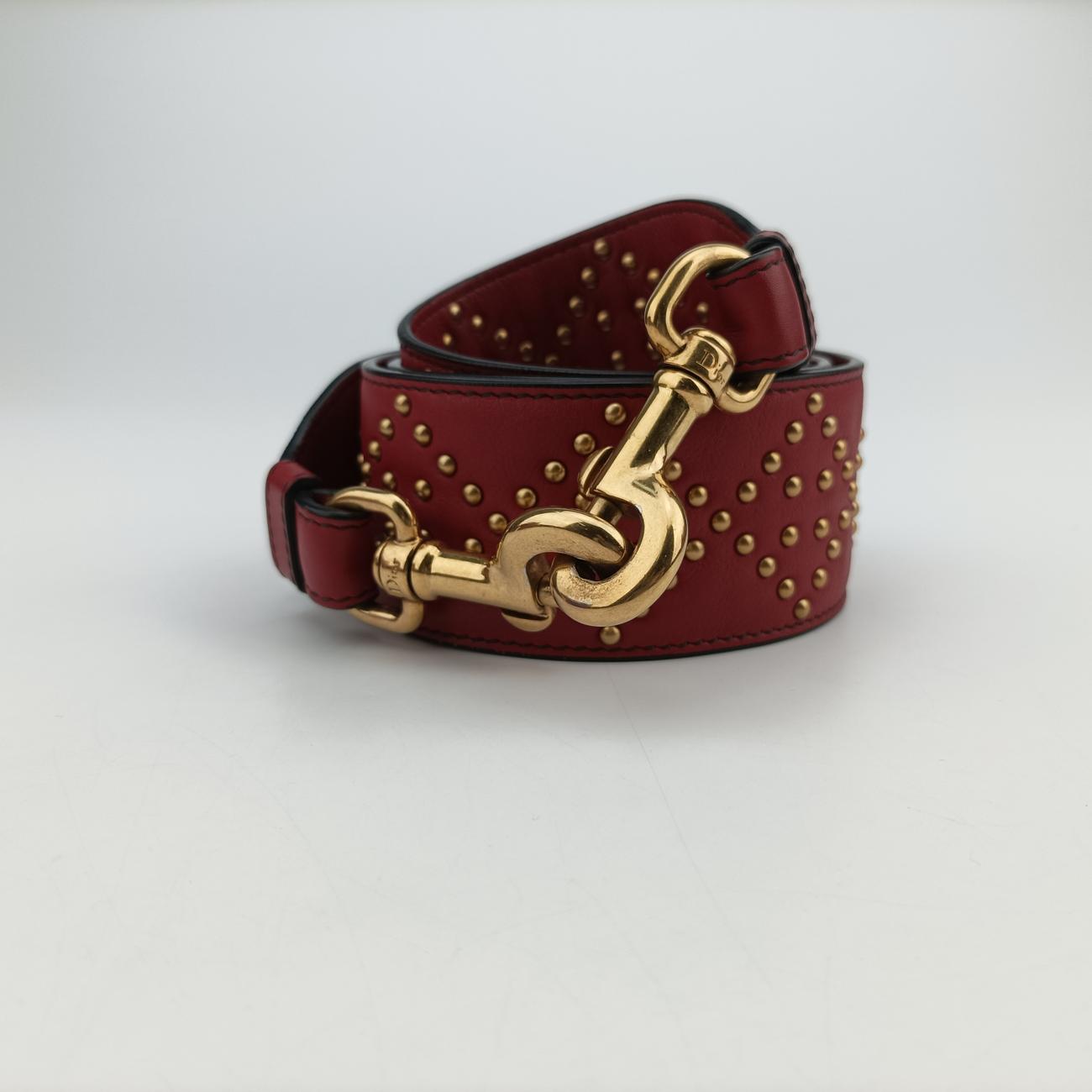 Lady DiorRedLeather01-BO-1117レディディオールレッドレザー01-BO-1117