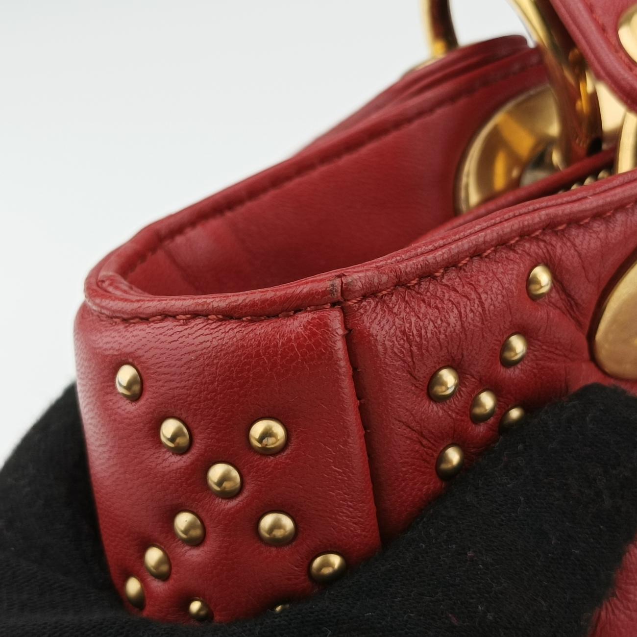 Lady DiorRedlambskin16-BO-0127レディディオールレッドラムスキン16-BO-0127