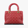 Lady DiorRedlambskin16-BO-0127レディディオールレッドラムスキン16-BO-0127