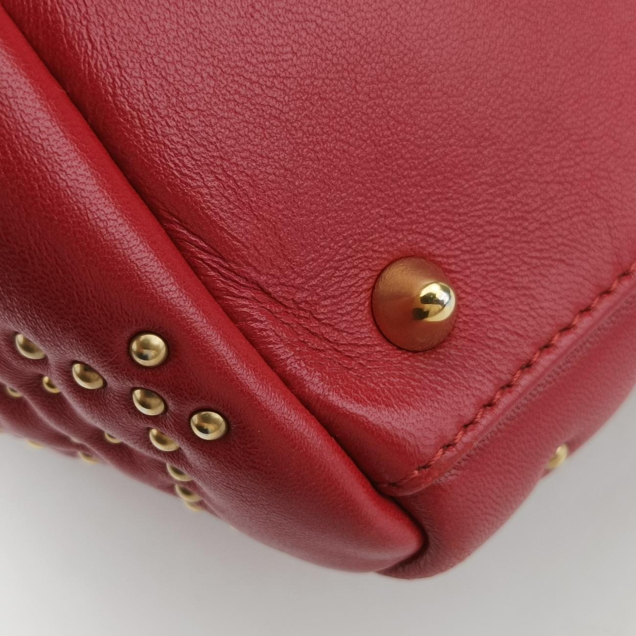 Lady DiorRedlambskin16-BO-0127レディディオールレッドラムスキン16-BO-0127