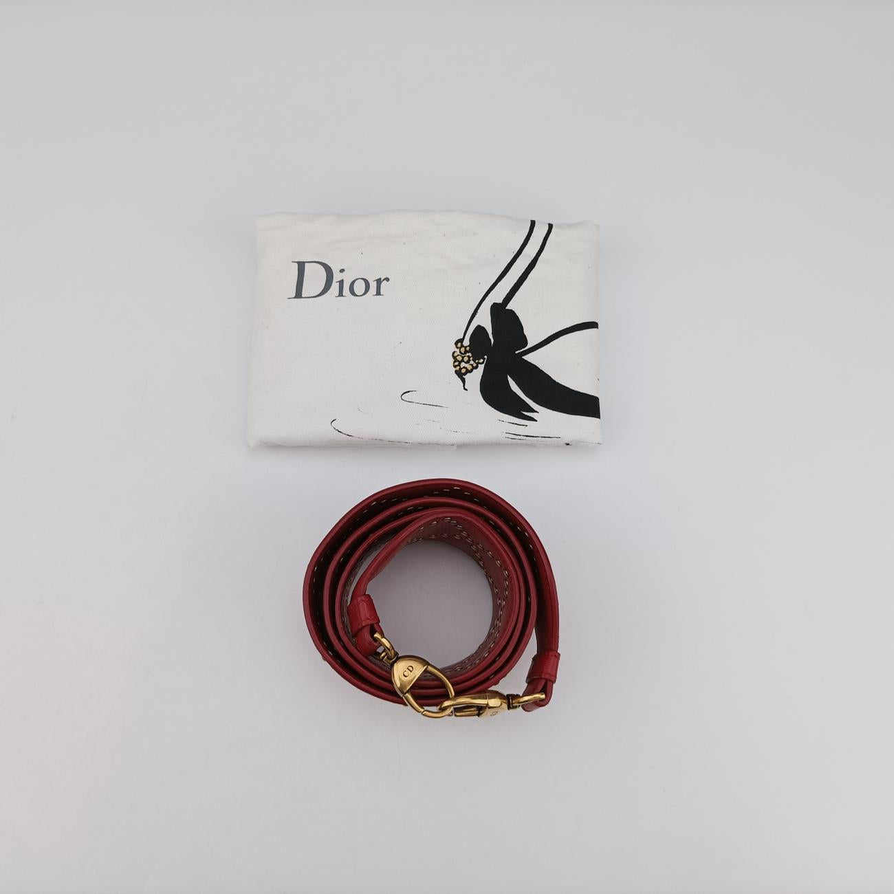 Lady DiorRedlambskin16-BO-0127レディディオールレッドラムスキン16-BO-0127