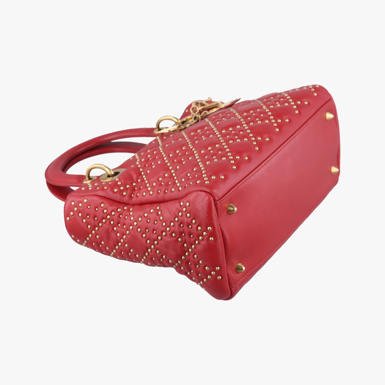Lady DiorRedlambskin16-BO-0127レディディオールレッドラムスキン16-BO-0127